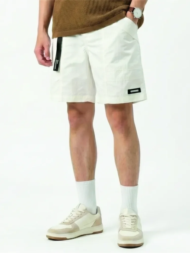 MNQ Basic shots pants (White)