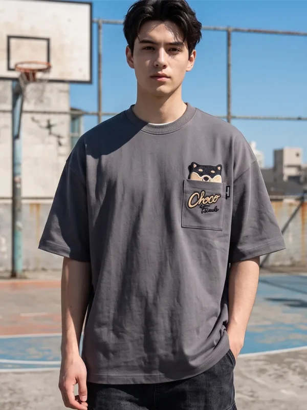Pocket 3D – Choco MUUNIQUE สตรีทแฟชั่นผู้ชาย | Pocket 3D – Choco MUUNIQUE menswear streetwear
